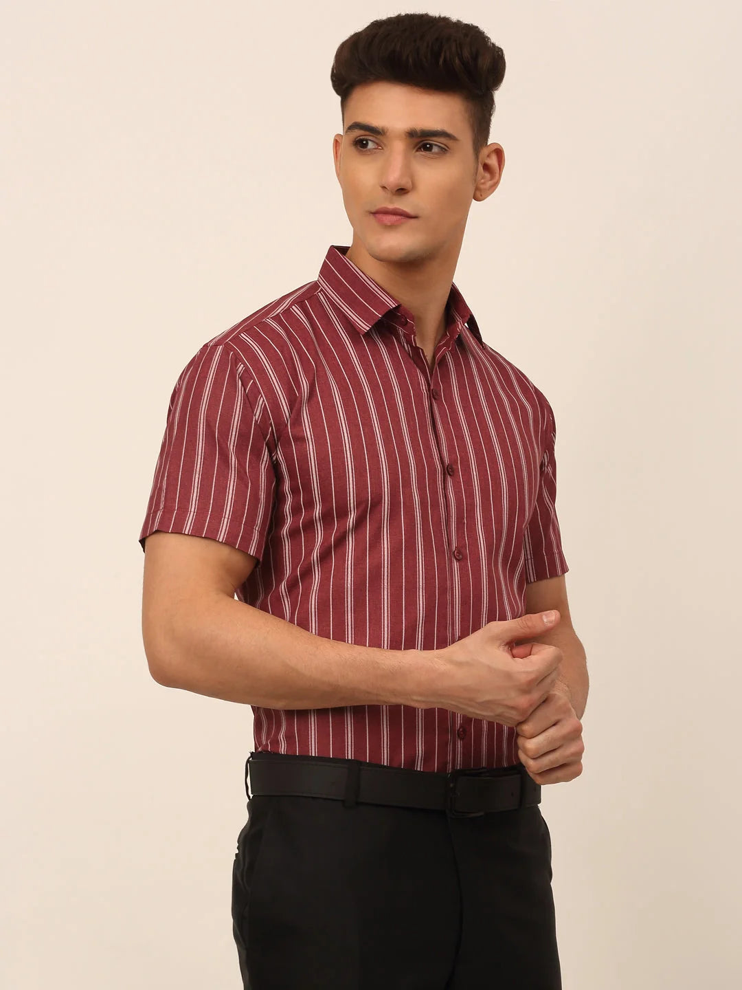 Cotton Striped Formal Shirts for Men - Mens Shirt