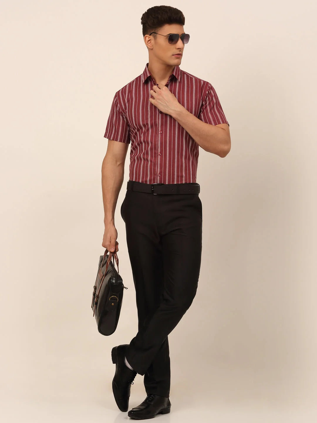 Cotton Striped Formal Shirts for Men - Mens Shirt