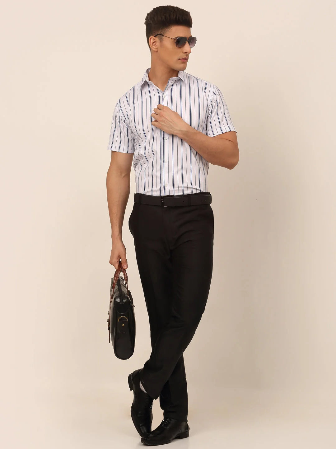Men's Striped Cotton Formal Shirts - Stylish Mens Shirt