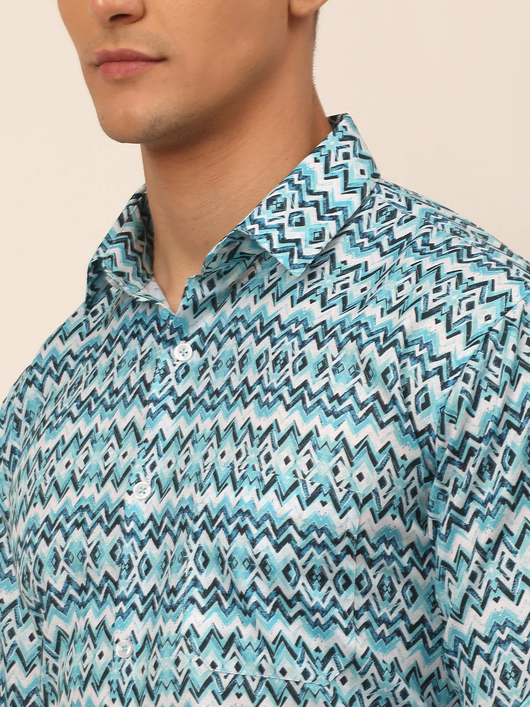 Mens Cotton Printed Formal Shirts - Stylish & Comfortable Shirts