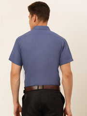 Indian Needle Men's Cotton Solid Formal Shirt's-SF-833