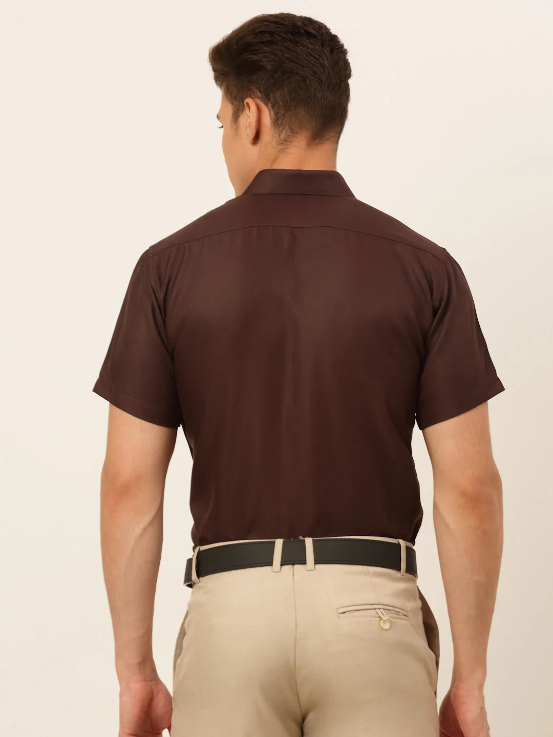 Styled Solid Formal Shirt | Mens Cotton Shirt-SF-833