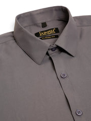 Styled Indian Needle Men's Cotton Solid Formal Shirt's-SF-833