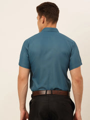 Indian Needle Men's Cotton Solid Styled Formal Shirt's-SF-833