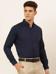 Needle Men's Cotton Solid Formal Shirt's-SF-835