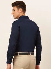 Needle Men's Cotton Solid Formal Shirt's-SF-835