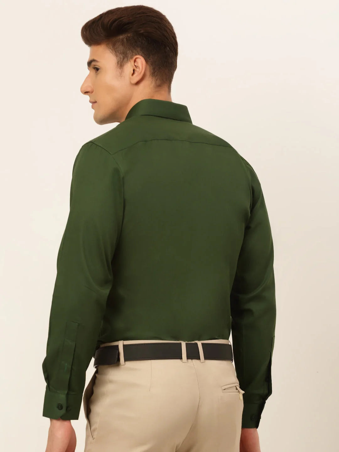 Assorted Men's Cotton Formal Shirt - Solid Style