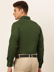 Indian Assorted Men's Cotton Solid Formal Shirt's-SF-835