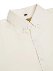 Indian Needle Men's Cotton Solid Shirt's-SF-835