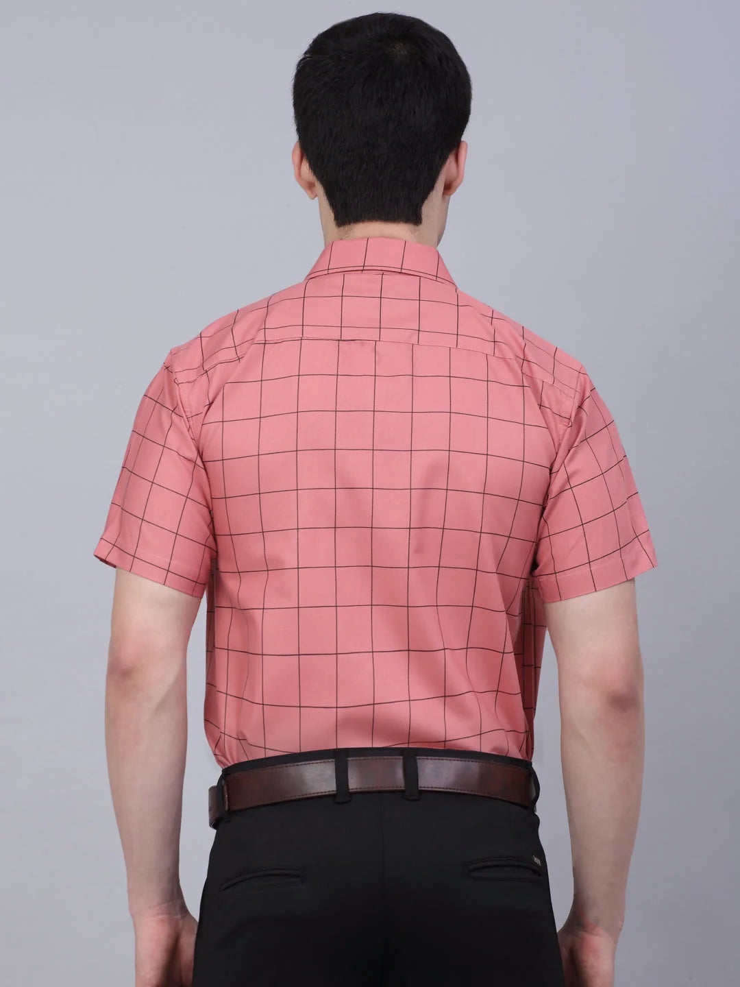 Mens Cotton Half Sleeve Formal Shirts | Indian Needle Collection