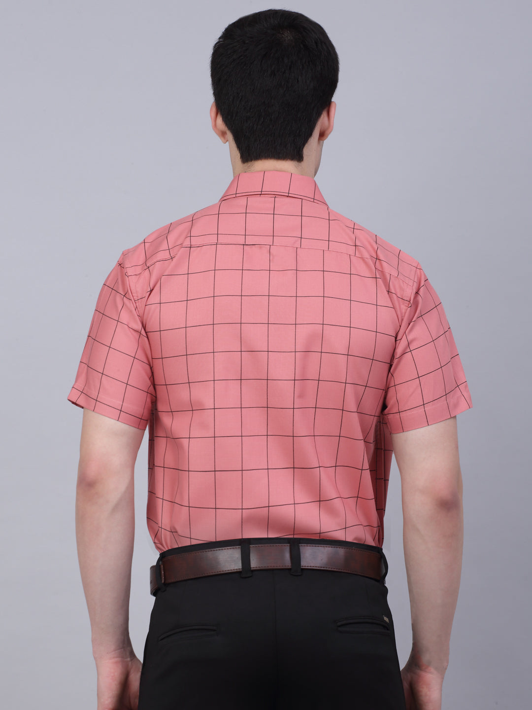 Mens Cotton Half Sleeve Formal Shirts | Indian Needle Collection