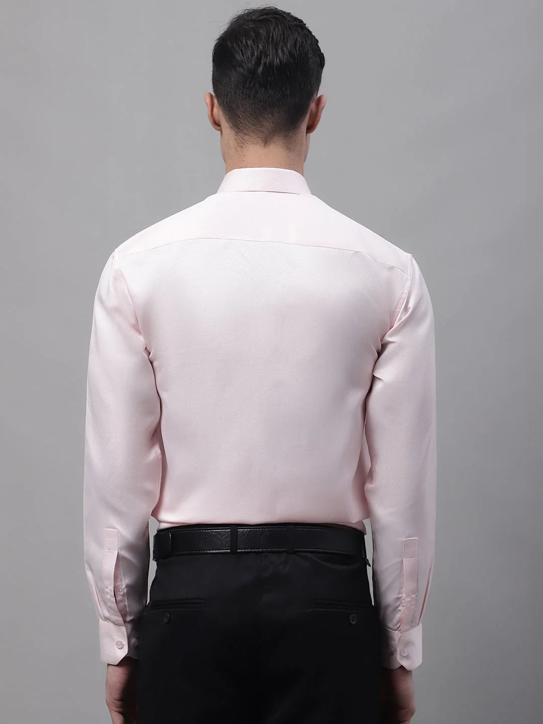 Men's Pink Dobby Cotton Formal Shirts - Perfect Formal Shirts