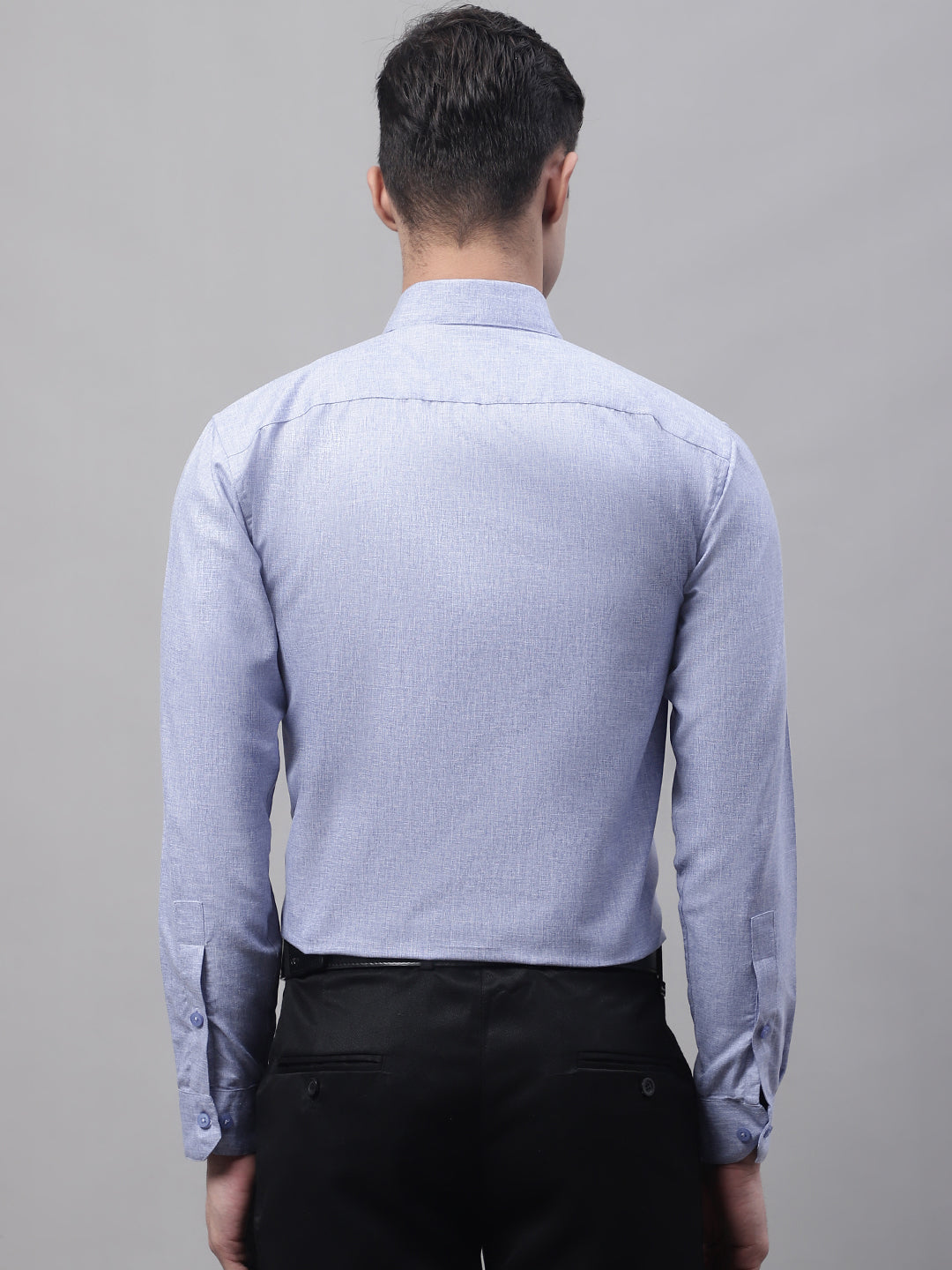 Light Grey Cotton Formal Shirt - Stylish Mens Shirt