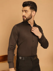Men's Cotton Solid Formal Shirt-SF-883