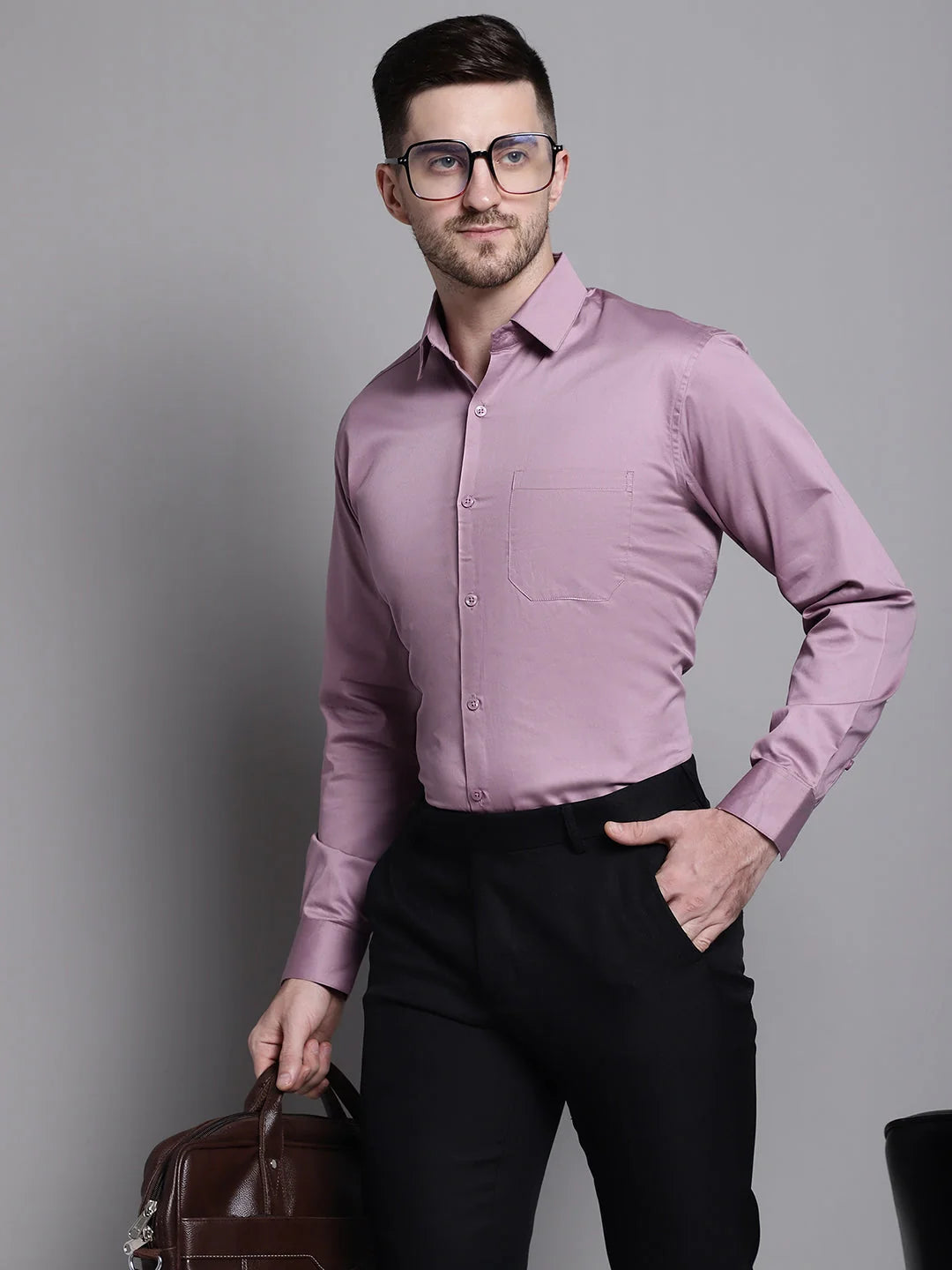 Men's Cotton Solid Touch Formal Shirt