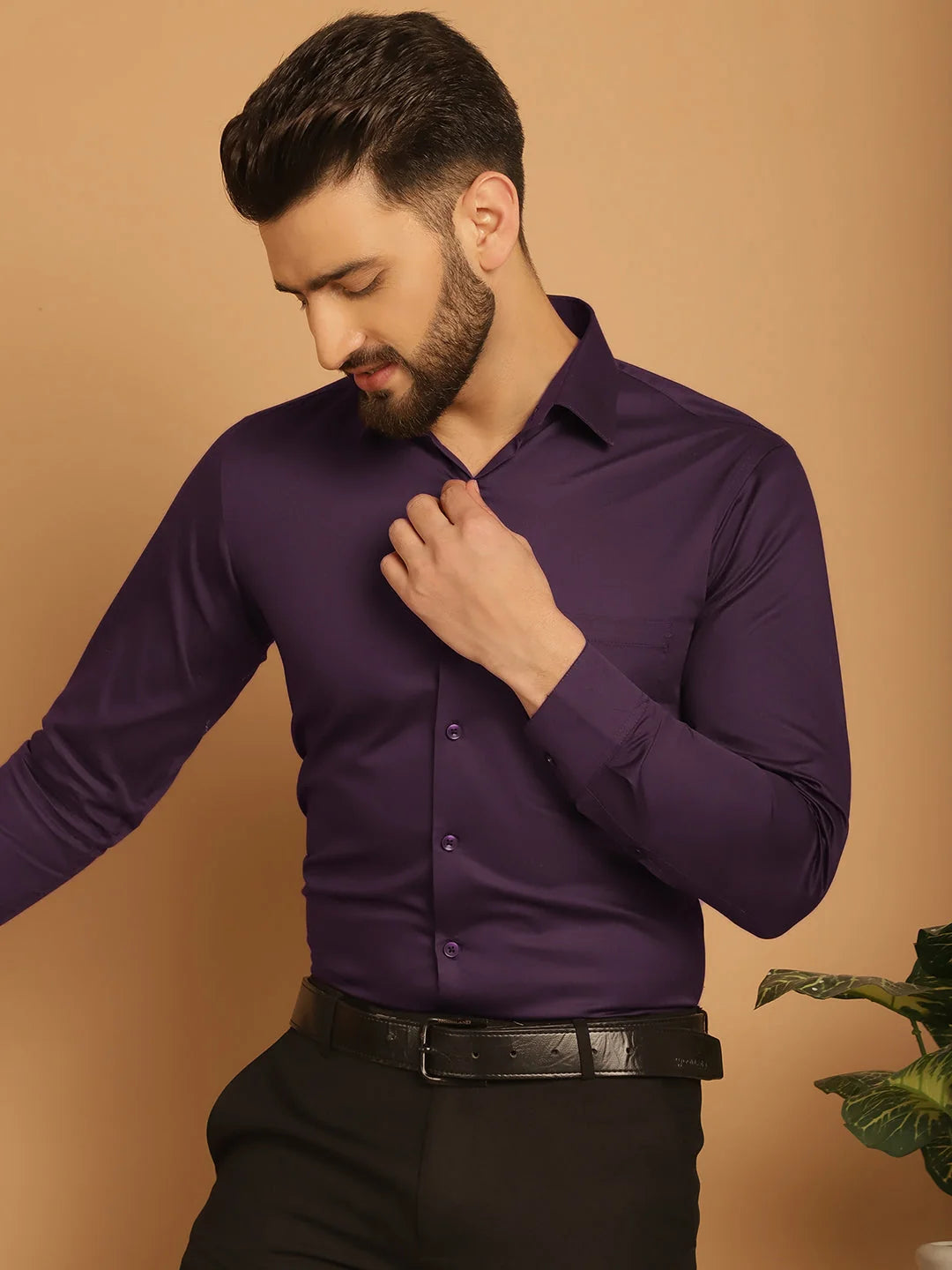 Cotton Solid Formal Shirts for Men | Premium Mens Shirt
