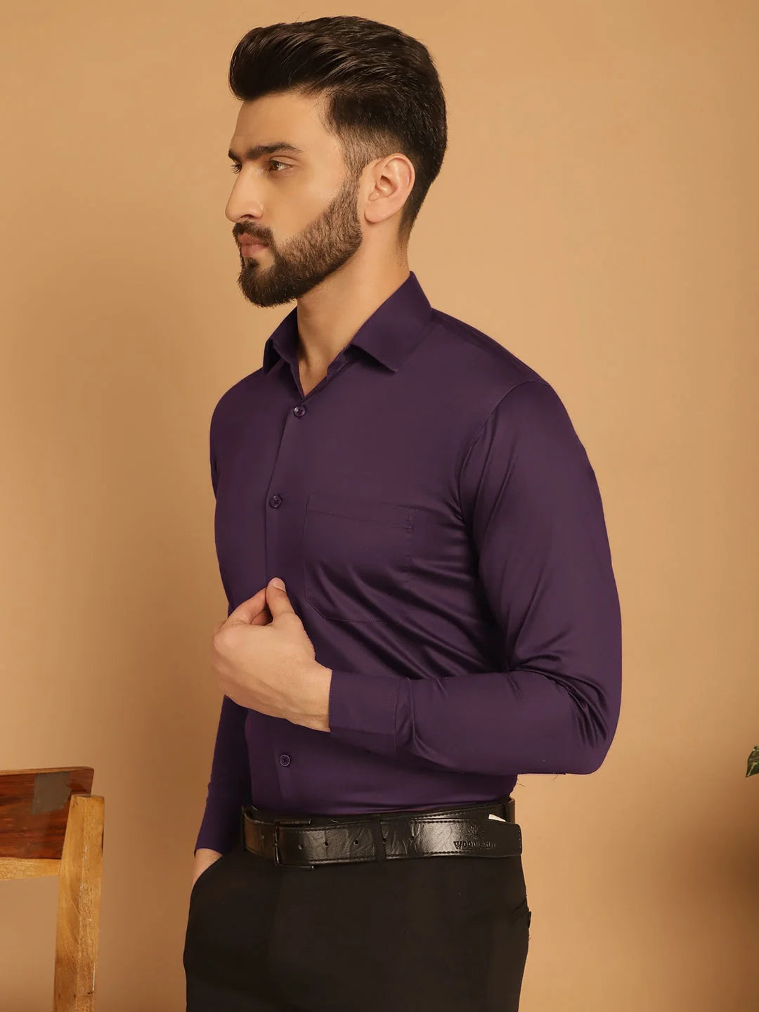 Cotton Solid Formal Shirts for Men | Premium Mens Shirt