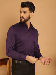 Men's Cotton Solid Formal Shirt-SFX-883