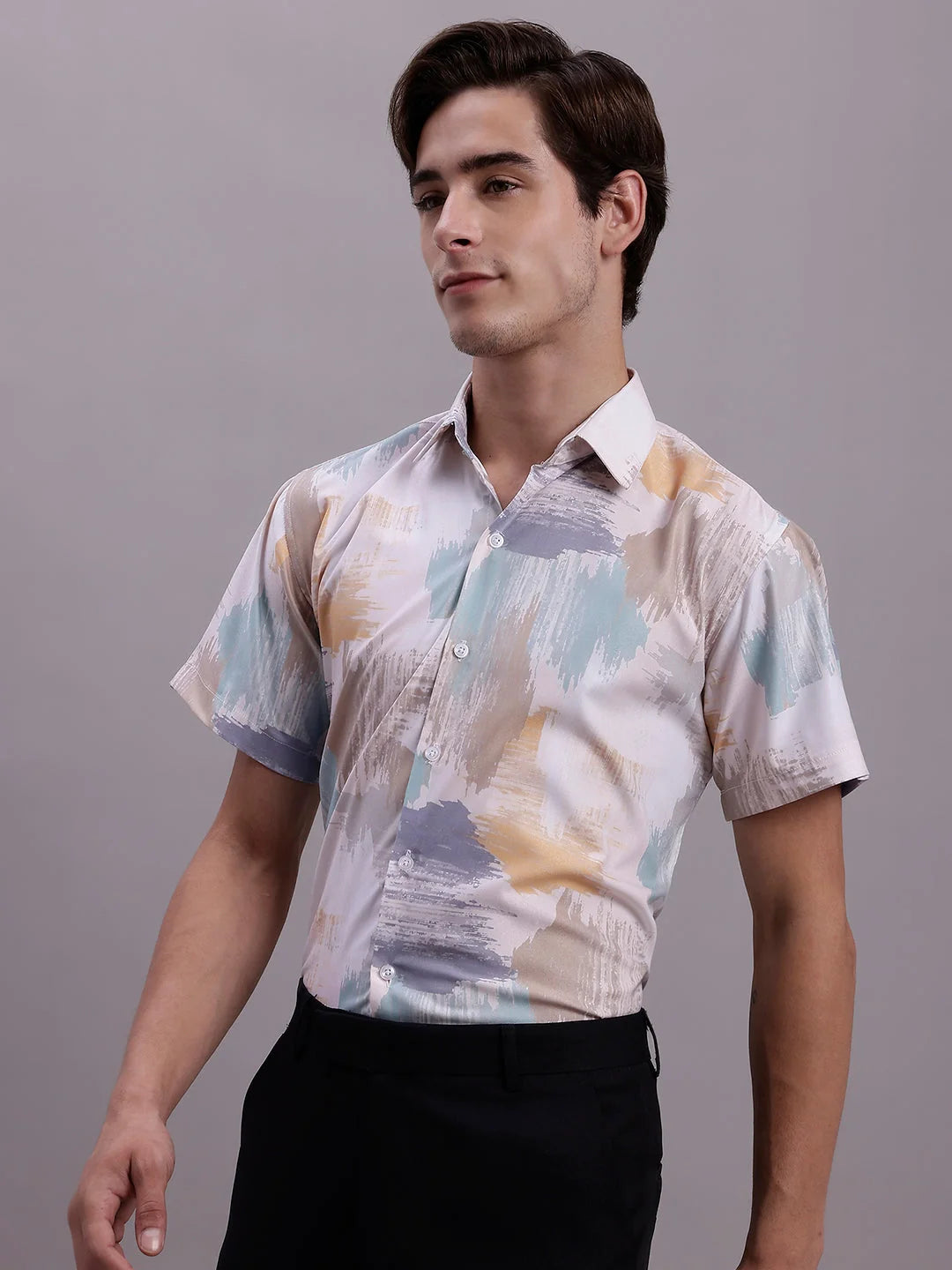 Trendy Men's Printed Formal Shirt | Cotton Mens Shirt Collection