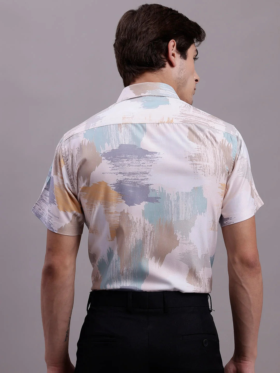 Trendy Men's Printed Formal Shirt | Cotton Mens Shirt Collection
