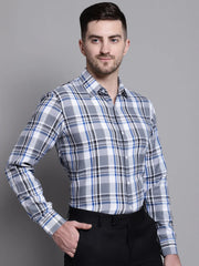Men's Classic Checks Formal Shirt-SF 892
