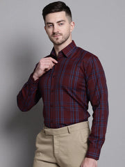 Men's Classic Checks Look Formal Shirt
