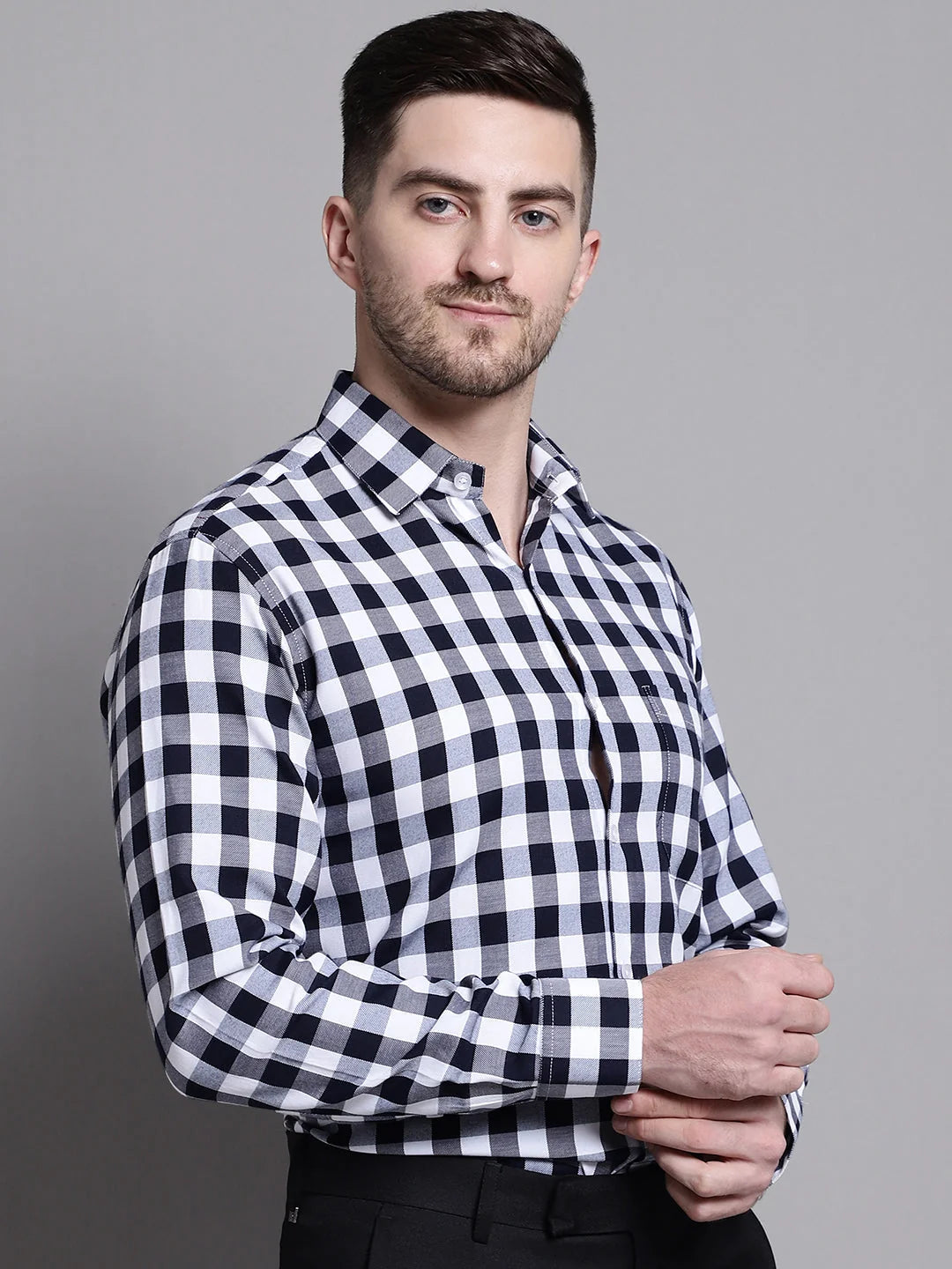 Men's Buffalo Check Formal Best Shirt | Cotton Mens Shirt