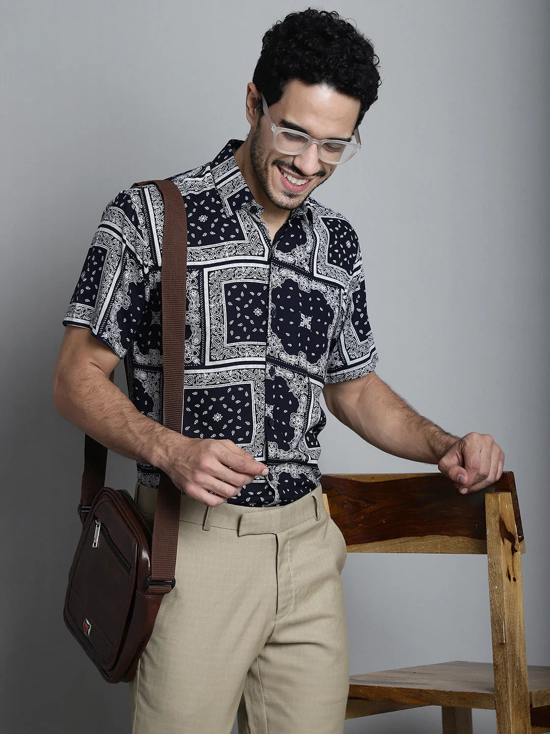 Men Paisley Printed Formal Shirts - Stylish Shirts for Men