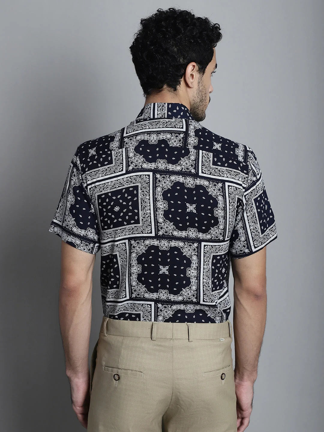 Men Paisley Printed Formal Shirts - Stylish Shirts for Men
