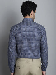 Men's Geomatric Printed Formal Shirts-SF 898