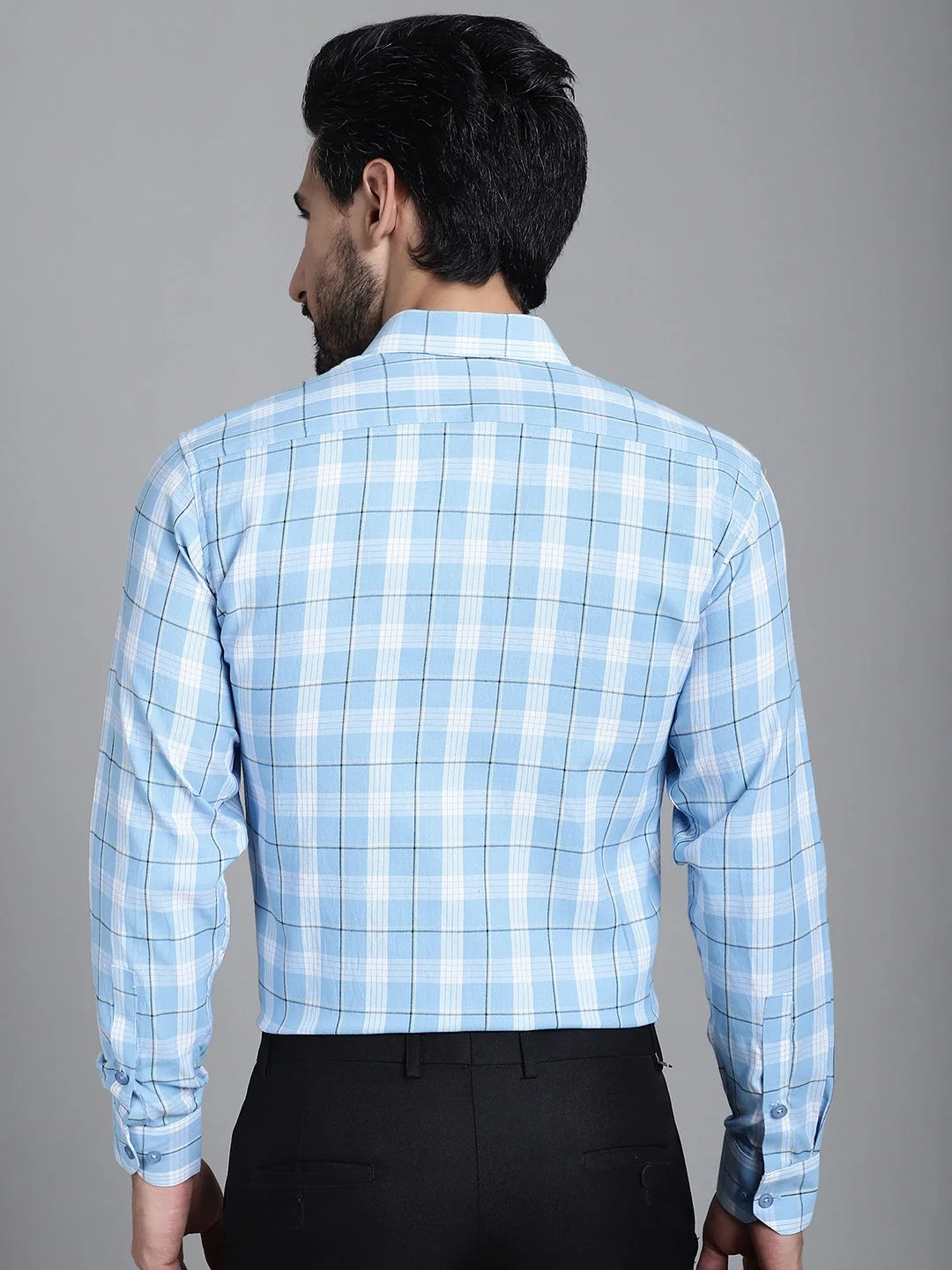 Checked Formal Shirts SF-902 | Mens Cotton Shirt Collection