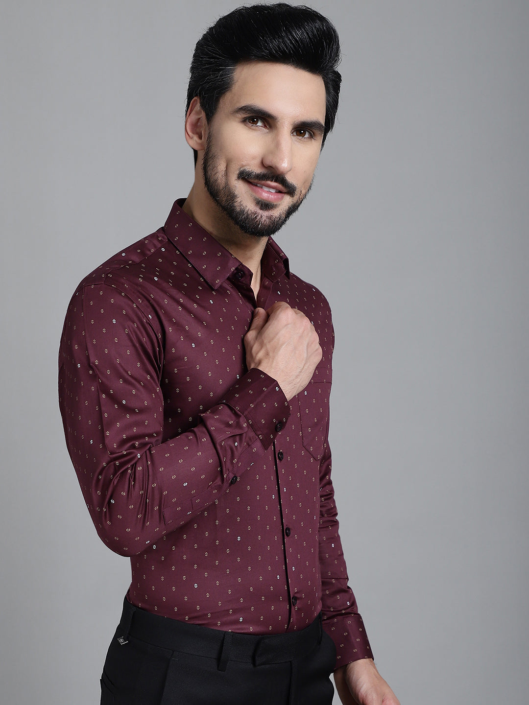 Printed Formal Shirt - Stylish Cotton Mens Shirt Collection