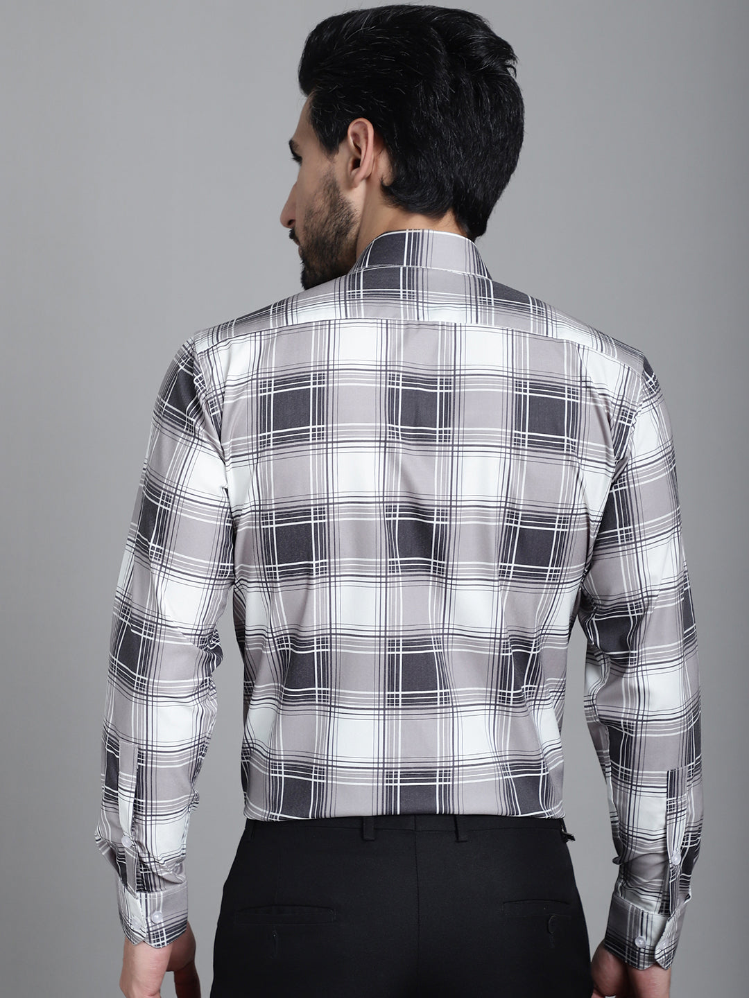 Stylish Checked Formal Shirt - Mens Shirt - Cotton Collection