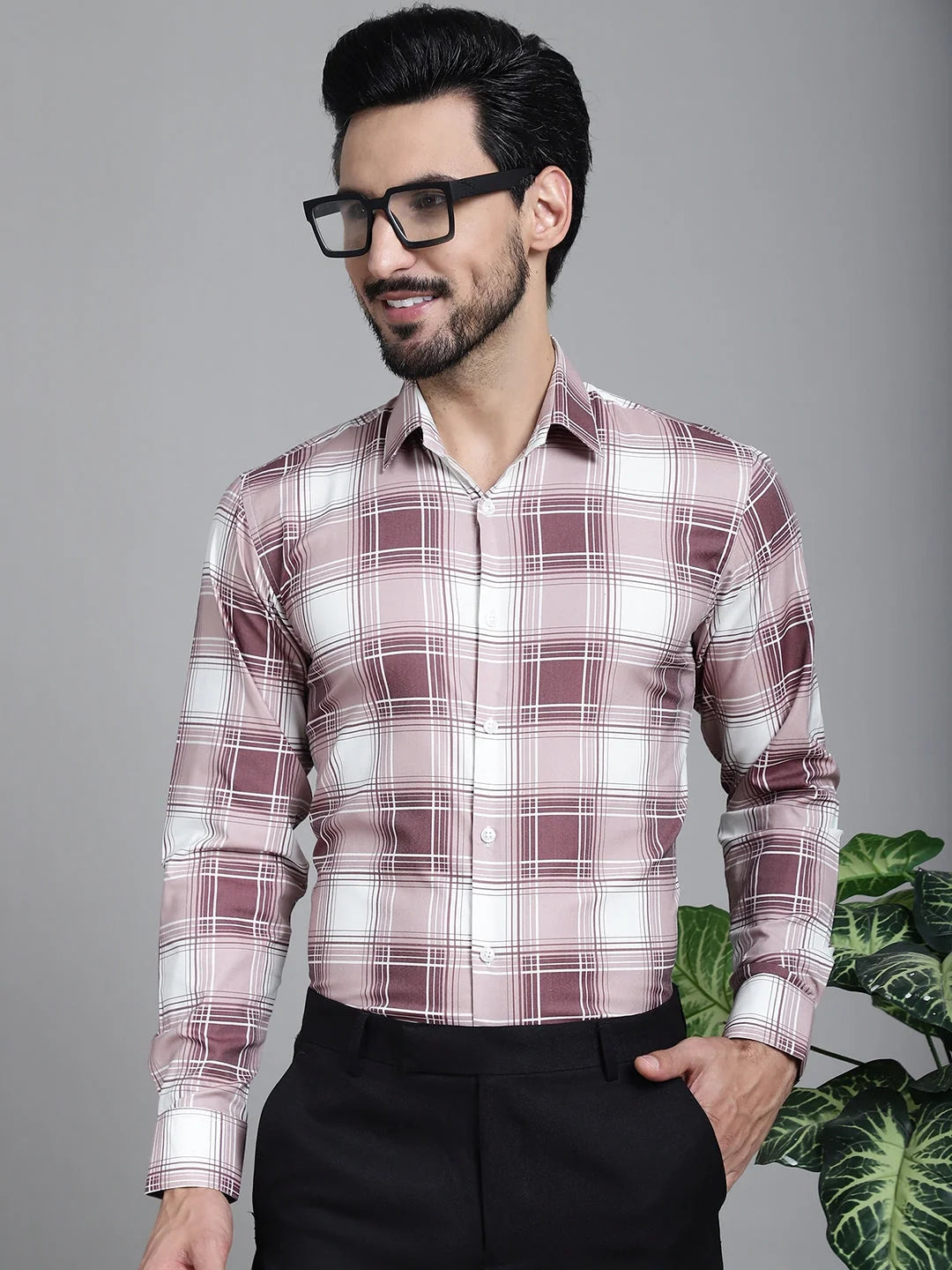 Checked Formal Shirts - New Arrival - Cotton Shirt for Men