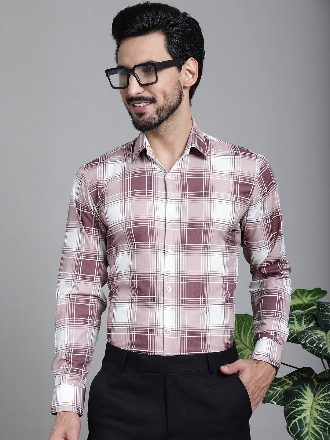 Checked Formal Shirts - New Arrival - Cotton Shirt for Men