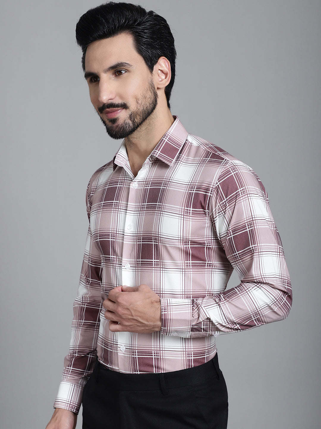 Checked Formal Shirts - New Arrival - Cotton Shirt for Men