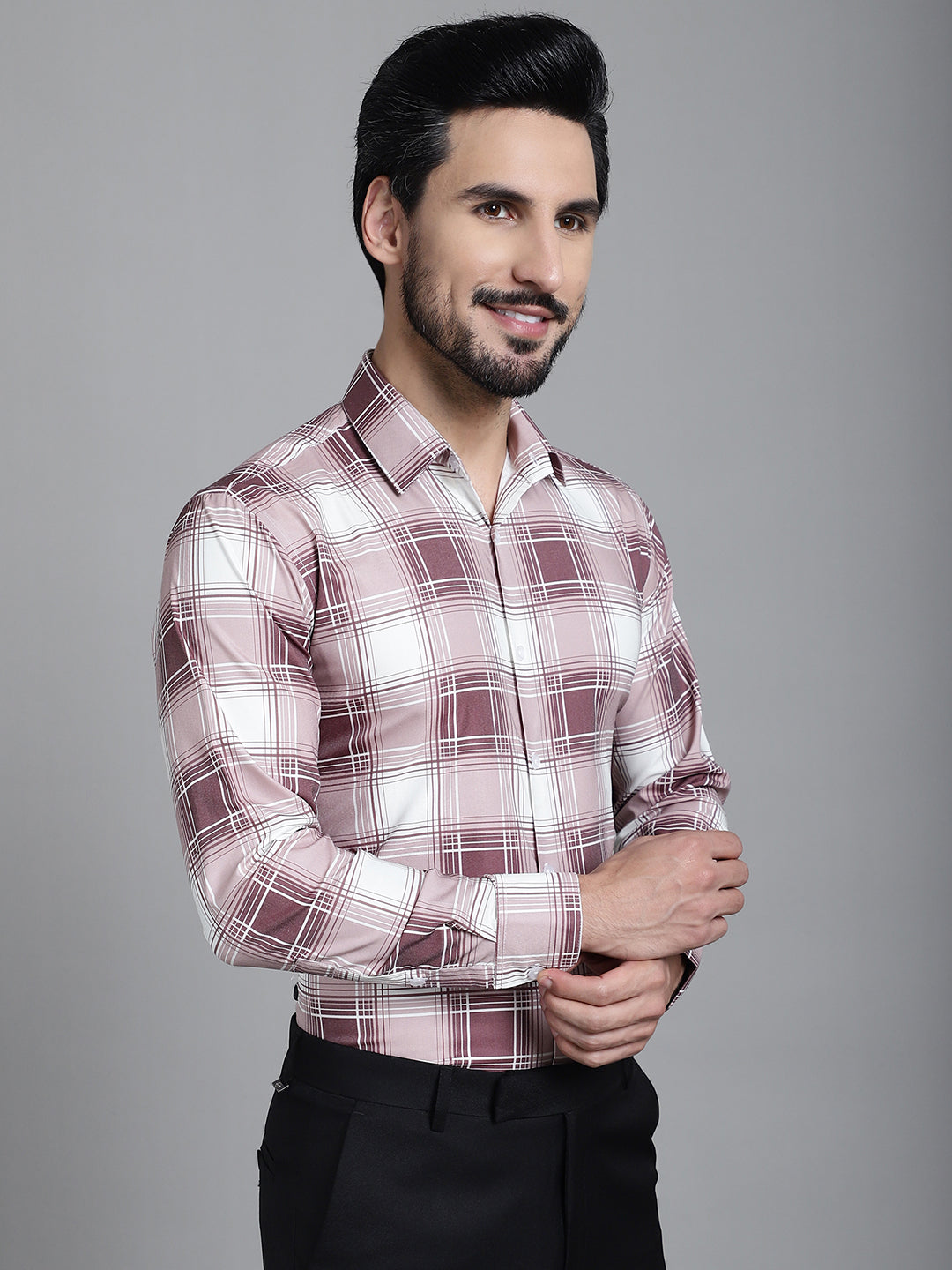 Checked Formal Shirts - New Arrival - Cotton Shirt for Men