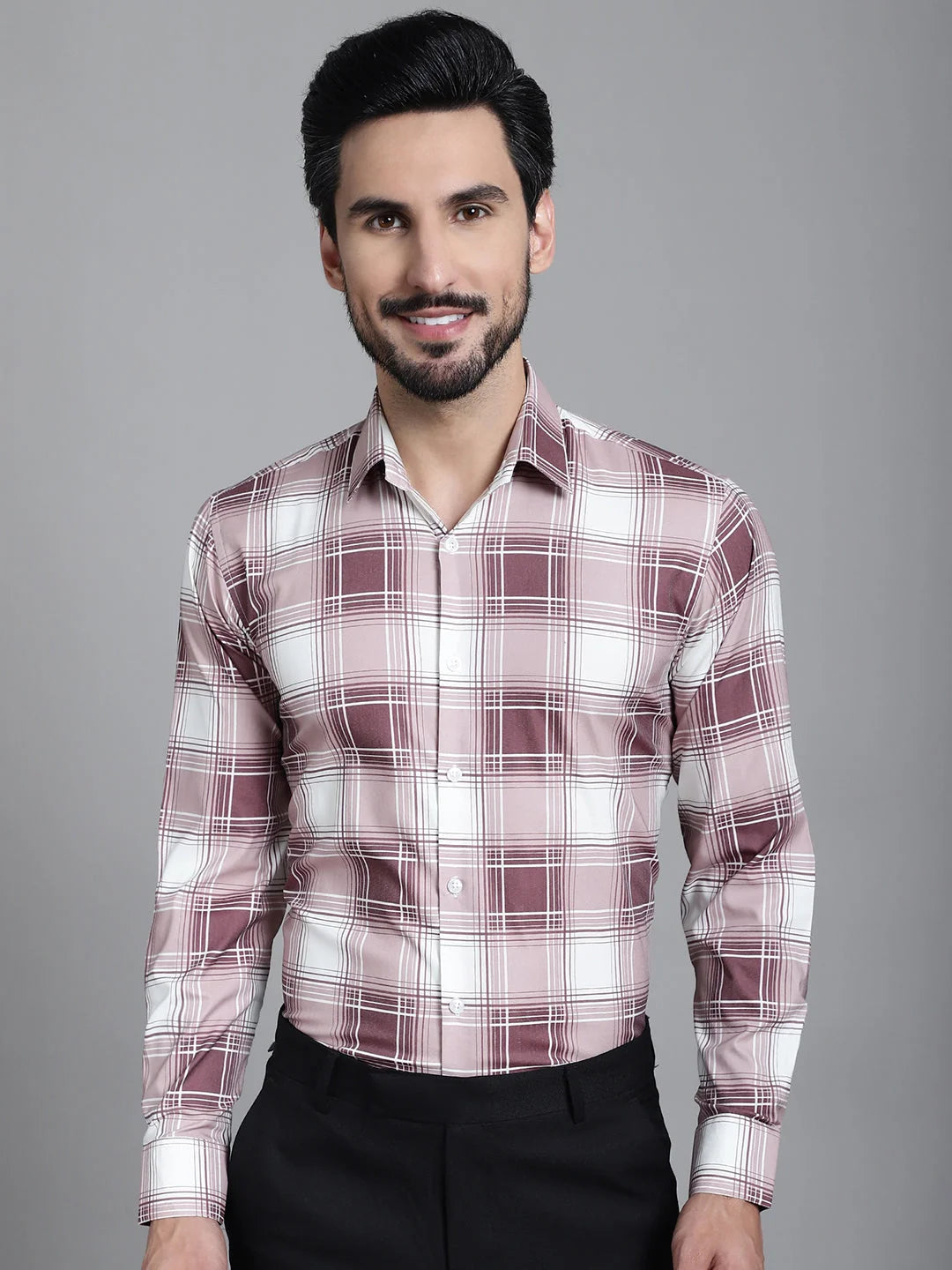 Checked Formal Shirts - New Arrival - Cotton Shirt for Men