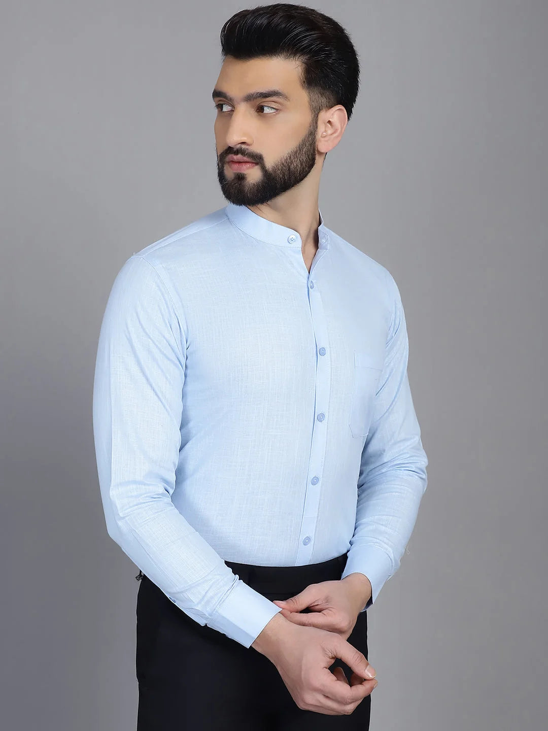 Cotton Solid Formal Shirts for Men | Classic Mens Shirt