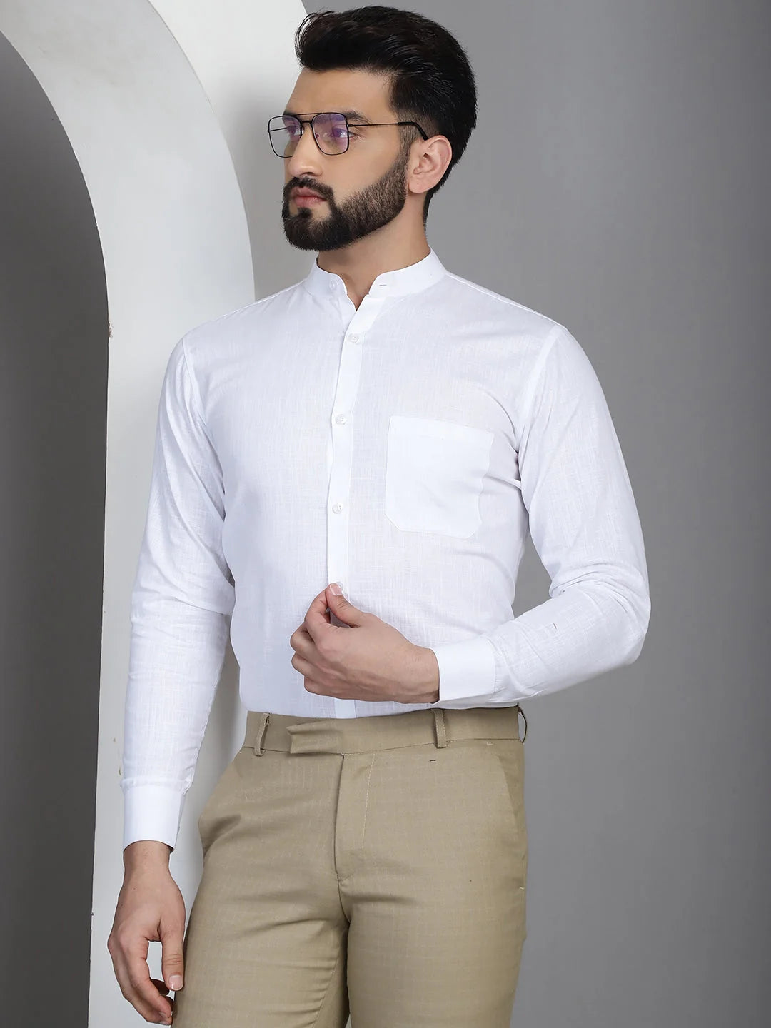 Cotton Solid Formal Shirts for Men - Mens Shirt Collection