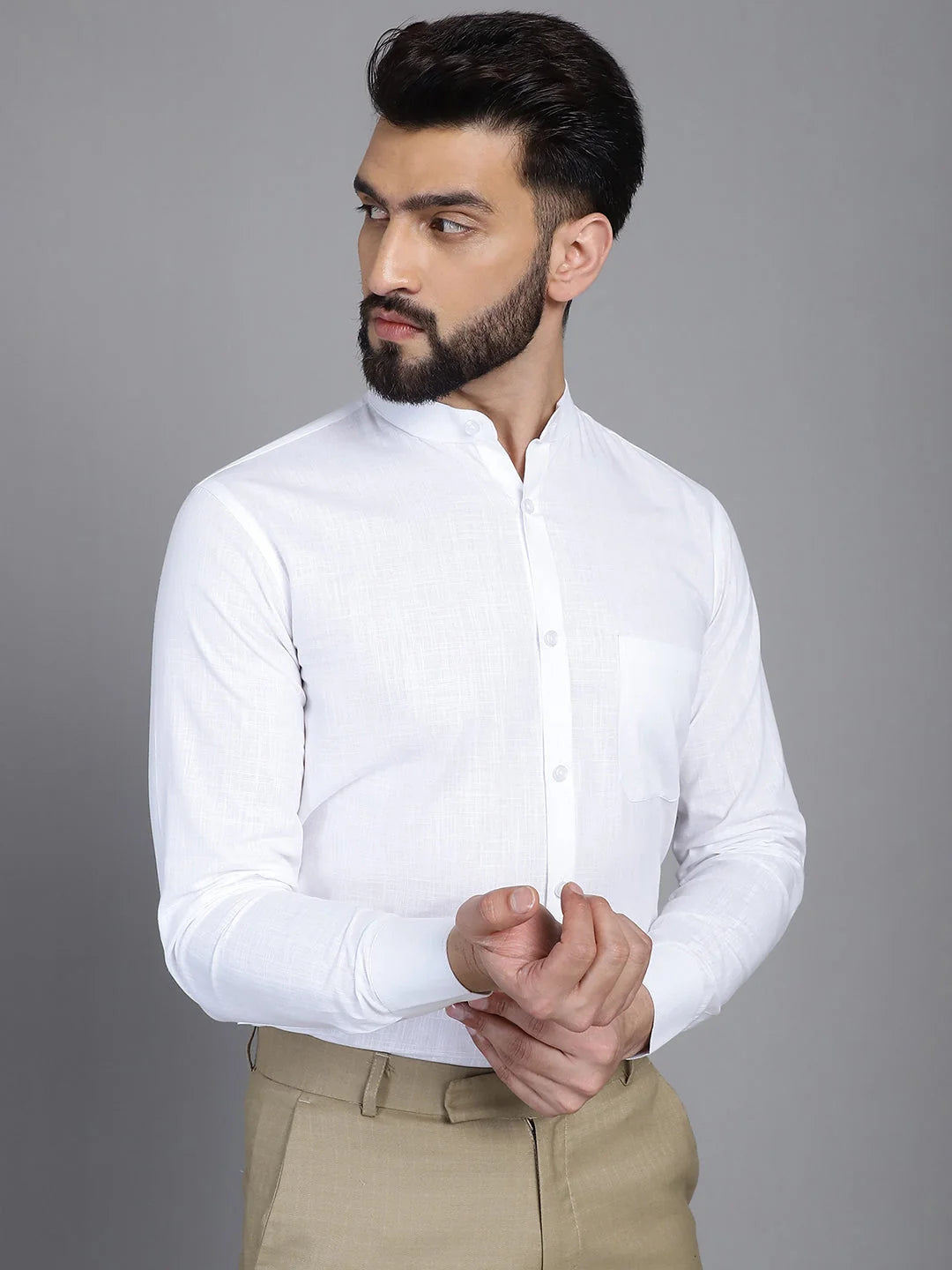 Cotton Solid Formal Shirts for Men - Mens Shirt Collection