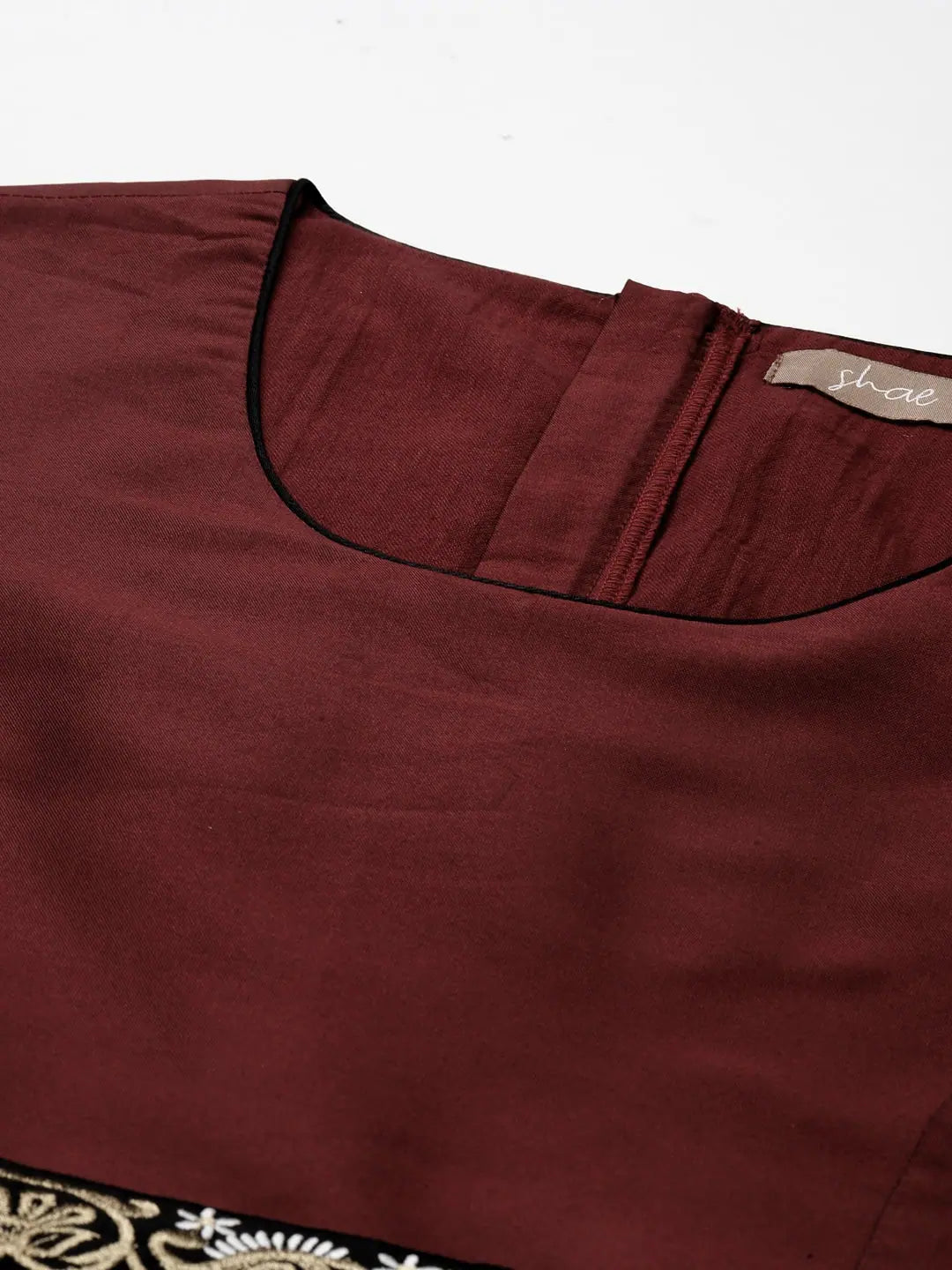 Maroon Embroidered Anarkali Maxi Gown | Anarkali Suit Set