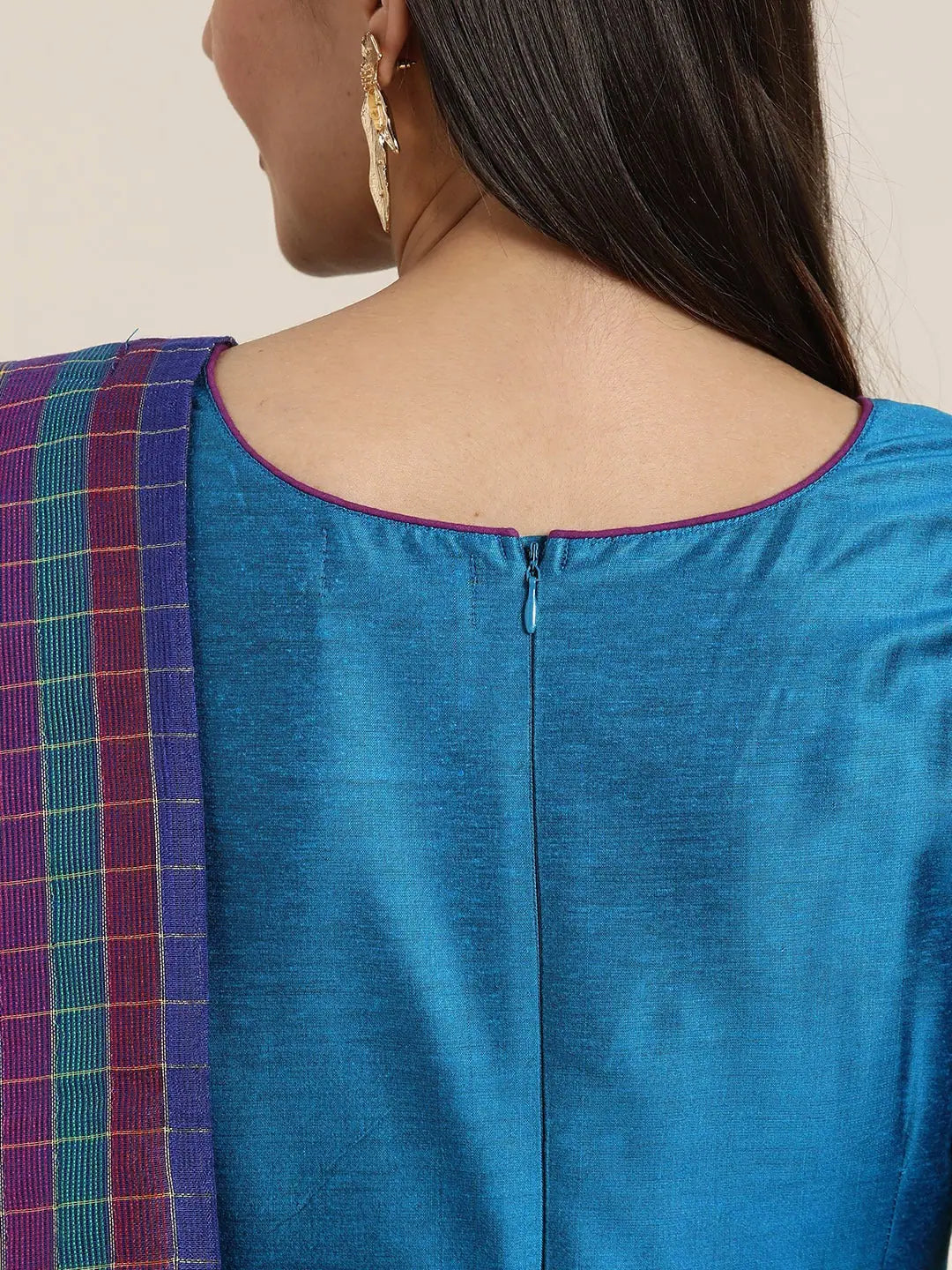 Blue Anarkali Maxi with Dupatta | Stylish Anarkali Kurti for W...