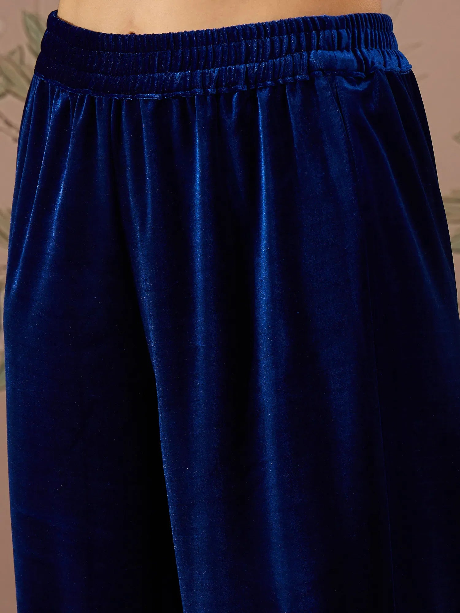 Royal Blue Embroidered Kurta Set | Women's Designer Kurta Sets