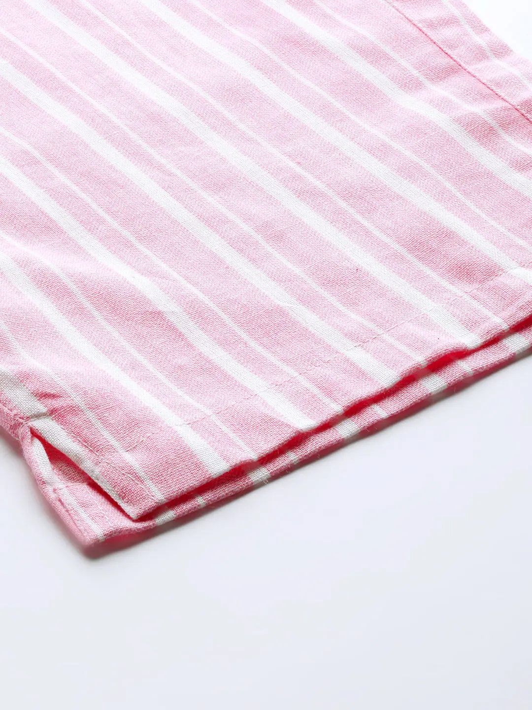 Pink Striped Designer Ethnic Pants for Women - Paper Bag Style