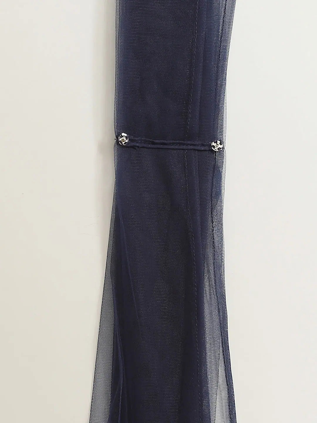 Navy Peplum Saree | Ready to Wear Indian Sarees