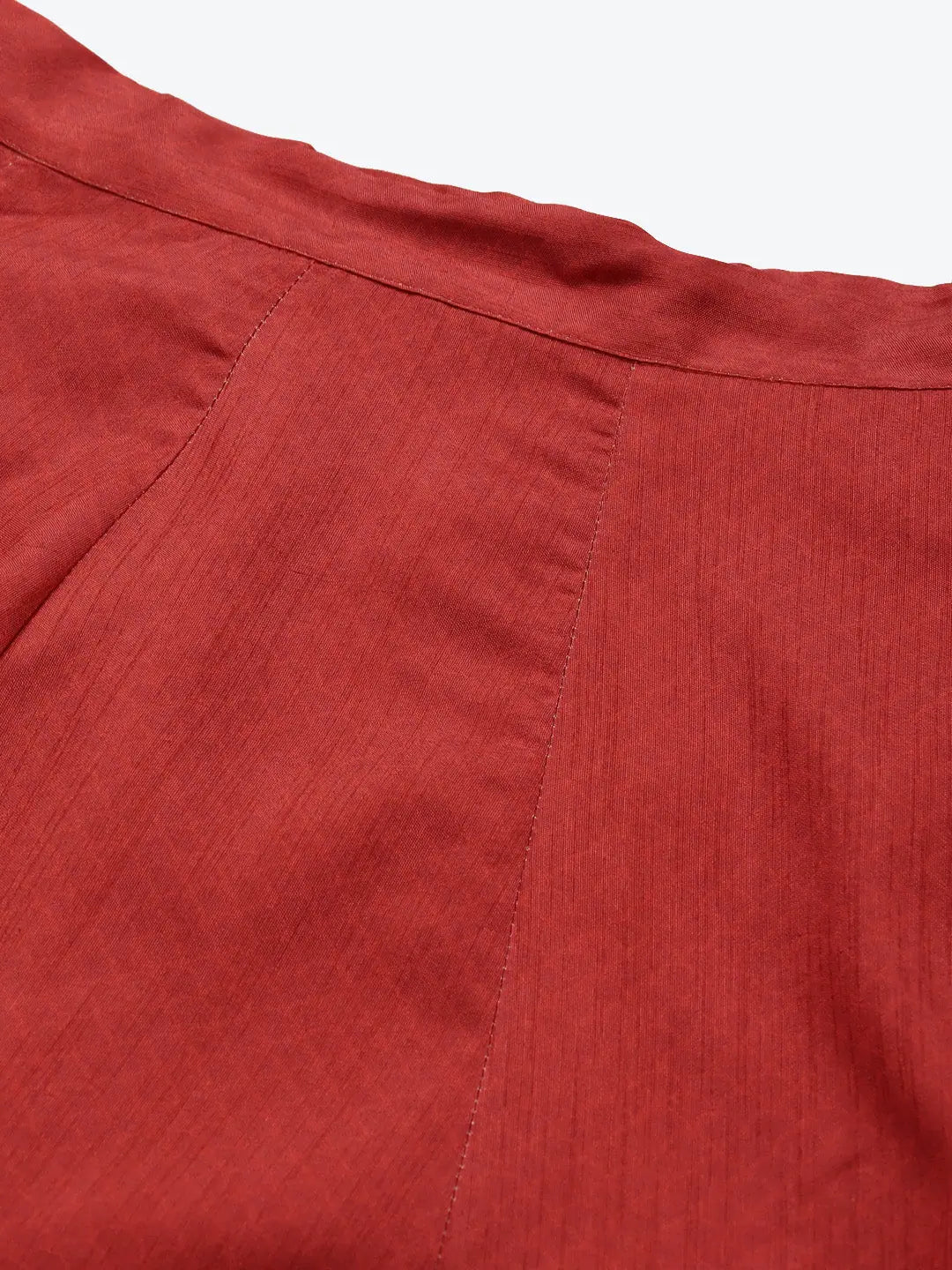 Red Floral Skirt: Long Ethnic Skirts & Women's Ethnic Wear