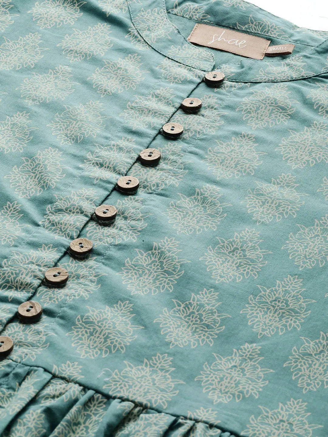 Teal Printed Top - Women's Western Outfits & Clothing