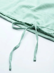 Olive Strappy Crop Top