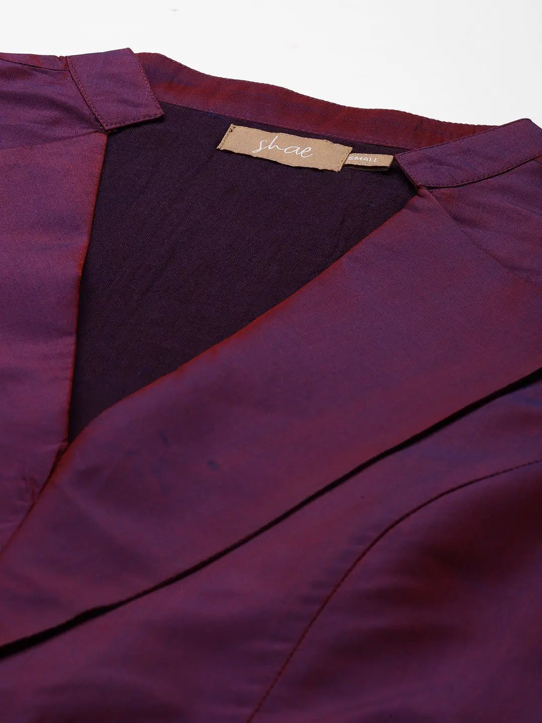Purple Knotch Crop Top - Style With Women's Lehenga Choli